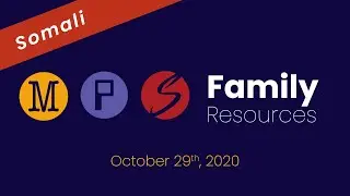 Family Update: Oct. 29th, 2020 (Somali)