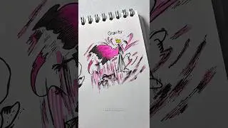 How to draw stickman with [time prison,Sharon & gravity] #stickman #fyp #tutorial #shorts