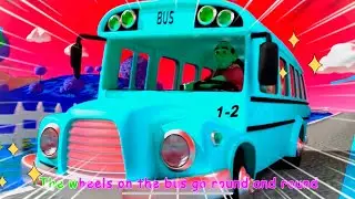 Cocomelon Wheels on the Bus Sound Variations 185 Seconds Remix Version