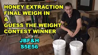 Honey Extraction Results and Contest Winner S5E56 #beekeeping #honey