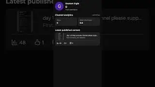 day 1 new channel 😭 #subscribe #like #new #youtubeshorts #trending #viral #newchannel #support