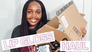 Lip Gloss Inventory Haul (young entrepreneur)