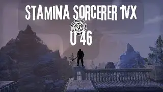 ESO -  Stamina Sorcerer 1vX | No Sub-Classing | Update 46 | PvP Build