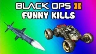 Black Ops 2 Funny Kills & Killcams 7 - EPIC RC-XD Launch, Hellstorm Missile, Assault Shield Trolling