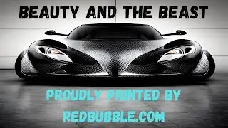 Beauty With The Beast by @artworkbeauty1 | onlineshopping | printondemand2023 | Redbubbleshop