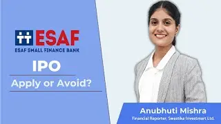 ESAF Small Finance Bank | IPO REVIEW | #ipo analysis