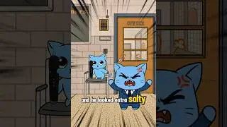 My mommy has a microphone 🎤#animation #digitalart #catmemes #funnysong #silly #fyp
