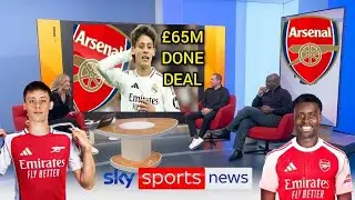 SKY SPORTS BOMBSHELL | Medicals Completed! £65M Done Deal! A,Guler & Guehi To Arsenal, LatestTransfr