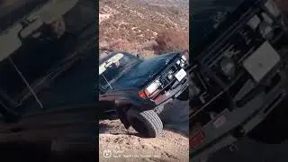 First time I took my Toyota Land Cruiser 80-series to Cleghorn Ridge OHV #landcruiser #offroad #4x4