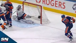 Oilers' Leon Draisaitl Drills Post On Game-Tying Chance In Dying Seconds