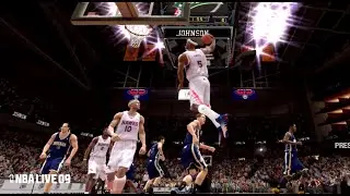 NBA Live 09 (PS3) - Hawks vs. Pacers - Highlights - NLSC Online Co-Op