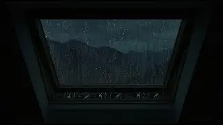 Rain Sounds for Sleeping - Window Rain and Thunder Sounds For Sleeping, Relaxing