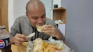 ASMR 🍤🌯SHRIMP BURRITO🐄🌯BEEF BURRITO🐟FISH PLATE🤤😋 | SOFT SPOKEN | EATING SOUNDS