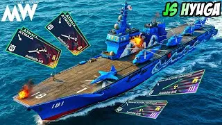 JS Hyuga - The Death 💀Bringer! 4x ATMACA + 3x Nuke Torpedoes Modern Warships!