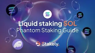 How to liquid stake SOL on Phantom | Solana Staking Tutorial