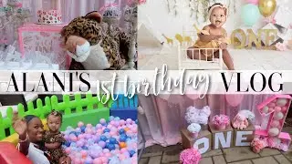 Alani Is ONE! Birthday PhotoShoot, Zoo Visit, and Lavish Backyard Bash | The Threat Life
