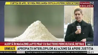 Alertă &icirc;n magazine! Lapte praf pentru bebeluși, contaminat cu o bacterie periculoasă