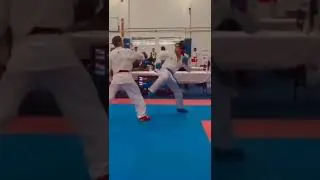 💯🥋what a clear ura mawashi #shorts #karate #kumite #fight