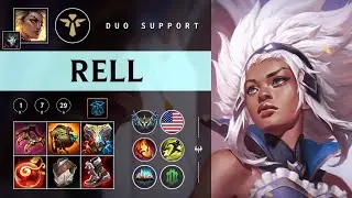 Rell Support vs Lee Sin - NA Challenger Patch 26.02