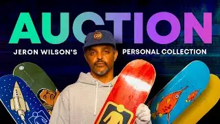 Jeron Wilson&rsquo;s first pro model graphics from Girl Skateboards - Auction!