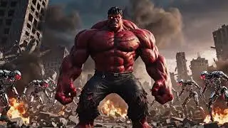 Hulk Team vs Giant Robot Army | Ultimate Epic Battle