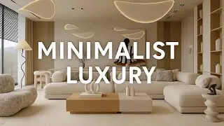 Modern Minimalist Living Room & Dining Design | Luxury Home Inspiration