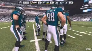 Madden NFL 16 - Washington Redskins vs Philadelphia Eagles Gameplay (XboxONE HD) [1080p]