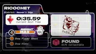 Neon white Level 9:9 Ricochet Gift Location