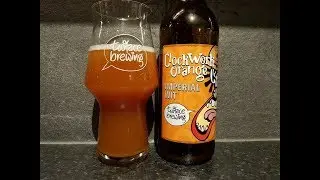 Clockwork Orange Imperial Wit Beer By Two Face Brewing Company | Danish Craft Beer Review