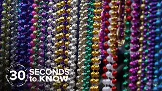 Why Are Beads Thrown At Mardi Gras? | 30 STK | NBC News