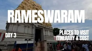 Kanyakumari to Rameswaram Bus | Agnee tirtham, Ram Setu & Dhanushkodi | Budget 1D Itinerary Vlog