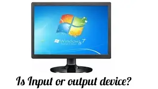 What is monitor?| Is monitor input/output device in hindi? | compulearn #computercomputer #monitor