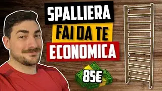 Come Costruire una SPALLIERA da Palestra Fai Da Te - TUTORIAL Home Gym ECONOMICA