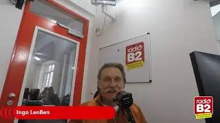 Deutschlands ber&uuml;hmtester TV-Anwalt Ingo Len&szlig;en besucht radio B2 Deutschlands Schlagerradio