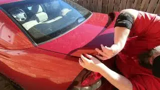 Fixing rear spoiler leaking into boot lid VZ Commodore
