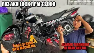 Gila GiLA RXZ LOCK RPM 13ribu | BOLEH JEMM oiiii | View insta360 X4 lagi CUN vlog