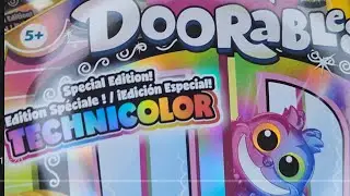 Disney Doorables Technicolor - open three with me! (Adult Collector) ASMR unboxing, no talking.