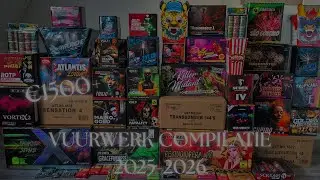 VUURWERK COMPILATIE 2025-2026 | €1500+ | OUD EN NIEUW [4K]