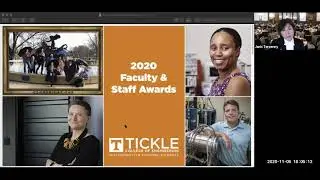 2020 Faculty and Staff Awards Presentation