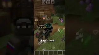 мой друг в майнкрафте ♡