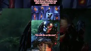 What does a Predator see #predator #movies #genx #arnoldschwarzenegger #80s #funny #memes #aliens