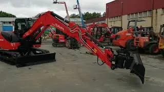 Kubota KX080 4a2 con Cangini twist 180