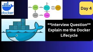 Day 4 | Docker Lifecycle | Important Docker interview question and answer | Free Docker Tutorials