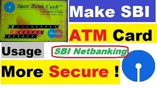 Make Your SBI ATM Card Usage More Secure Online in hindi 2017