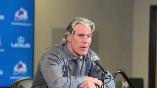 Avalanche head coach Jared Bednar discusses loss to Flyers, struggling power play