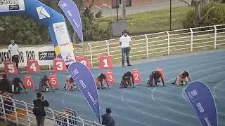 Frances  Colon de Puerto Rico gana medalla plata 100.metros Panamericano Sub 20 en Colombia