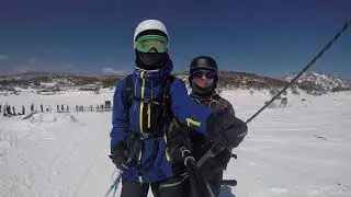 Perisher Resort September 2020 - Snowboarding and Skiing with Lucas