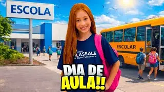 MINHA ROTINA EM UM DIA DE IR PARA A ESCOLA ! ( Susu e família ) 