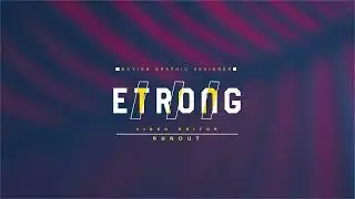 THIS NEW TITLE ANIMATION IN AFTER EFFECTS