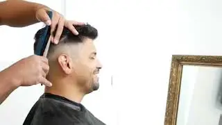 How to Cut a No-Guard Fade: Freehand Clipper Technique & Texturizing Curly to Straight Hair